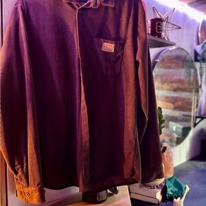 SHEIN Brown Lightweight Shirt Jacket